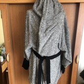 Меховушка, плюшева туника, кофта, худи, халат м'який розмір 4XL, Shein. в ідеалі