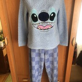 Пижама тепла, комплект, размер M-L, Disney. стич. в ідеалі