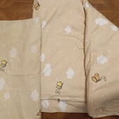 Дитяча ковдра і подушка в кроватку