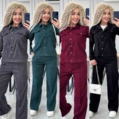 костюм мікровельвет 