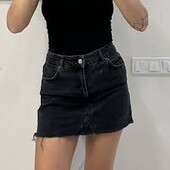 Стильна джинсова спідниця Zara S
