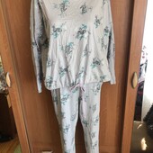 Пижама, комплект, костюм, 100% коттон, L. F&F. зайка, в ідеалі