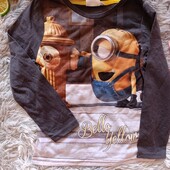 Дитячий реглан Minions Disney зріст 116см