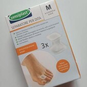 Розділювачі/протектори для пальців ніг sensiplast 3 шт. s, м, міжпальцева перегородка 0627