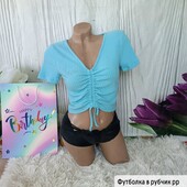 Футболка в рубчик