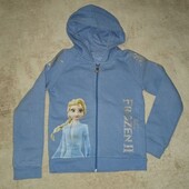 Кофта на молнии Disney" Frozen II", б/у, ±140см