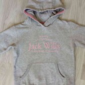 Jack Wills брендовый худи с капюшоном внутри начес на рост 140 см