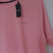 Man active від Boohoo чоловіча спортивна футболка для тренувань, бігу M-розмір Нова