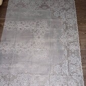 Ажурная скатерть клеенка 1.50 м на 1.10 м