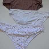 3 штуки в лоті труси Primark L