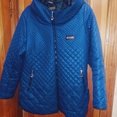 Шикарна стьобана куртка на осінь. Р. 50