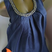New Look р.16 ///100 % вискоза на ощупь ,как шелк