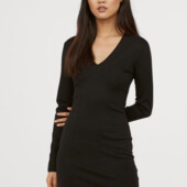 Плотное трикотажное платье, высокое качество! H&M