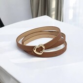 жіночий пасок (екошкіра\гвоздик) 1.5см