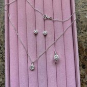 Ніжний комплект стерлінгове срібло 925