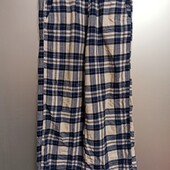 Штаны домашние фланелевые ,широкие с карманами