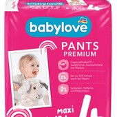 Підгузки-трусики Babylove Premium Pants, розмір 4 Maxi (8-15 кг), 22 штуки.