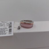 Масивна срібна каблучка з улекситом 17.5розмір