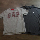 Комплект футболок на мальчикаPolo, Gap состояние очень хорошее