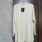 Новый брендовый теплый свитер-туника р.20.