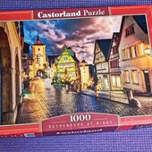 Ротенбург Ночью, Германия. Пазл Castorland 1000 элементов