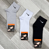 Шкарпетки жіночі демісезонні бавовна Nike, Туреччина, р.36-40