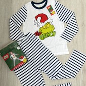 Grinch.Котонова піжама для хлопчика 110/116 рр Німецька якість..