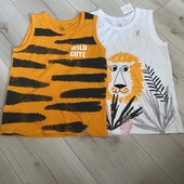 Бавовняна майка на хлопчика, в лоті з левеням, зріст 140 см