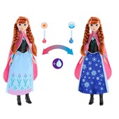 Анна Фроузен у магічному платті, що змінює колір Anna Frozen magical color-change skirt fashion