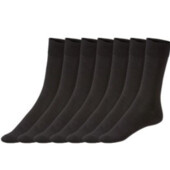 Чоловічі шкарпетки Livergy®, 7 пар (чорні, 43/46)