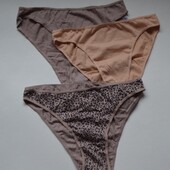 3 штуки в лоті труси Primark S
