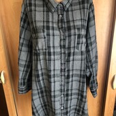Халат, ночнушка, 100% cotton. 56. Boohoo. в ідеалі