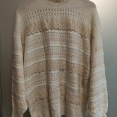 Свитер нарядный с объемным ажуром в идеале