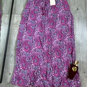 100% viscose гарна спідниця цікавий принт