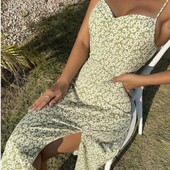 Стилтна міді сукня, М L