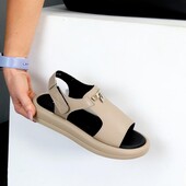 Натуральна шкіра. Стильні зручні босоніжки