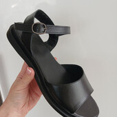 Натуральна шкіра.Босоніжки великих розмірів