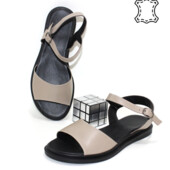 Натуральна шкіра.Босоніжки великих розмірів