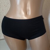Жіночі бавовняні трусики хіпстери хs чорного кольору. женские трусы 5228