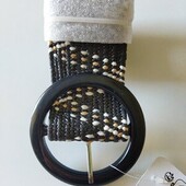 Жіночий плетений пояс із соломи Ladies Belt 105см.