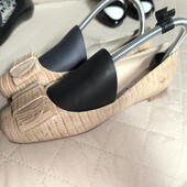 L.k.Bennet 37p Vera Cuoio, шкіряні балетки, пітон!