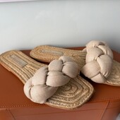 Красиві плетені капці 37р