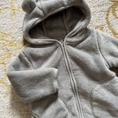 Плюшева кофта Zara 3-9 місяців