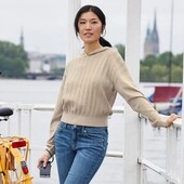 Стильный джемпер, свитшот, худи, QS, р. L, 40 евро, наш 44-50