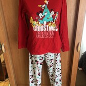 Пижама, комплект, костюм, 100% коттон, S, Disney. в ідеалі
