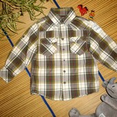 Рубашка с длинным рукавом для мальчика 3года