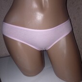 Бавовняні трусики сліпи ніжно-рожевого кольору хs, хl. женские трусы 5320