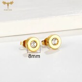 Сережки Stainless Steel нержавіюча сталь