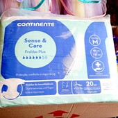 Остаток 1 упаковка! 80-125 см, 20 шт Підгузники для дорослих Continente,