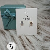 Сережки Stainless Steel нержавіюча сталь 5мм